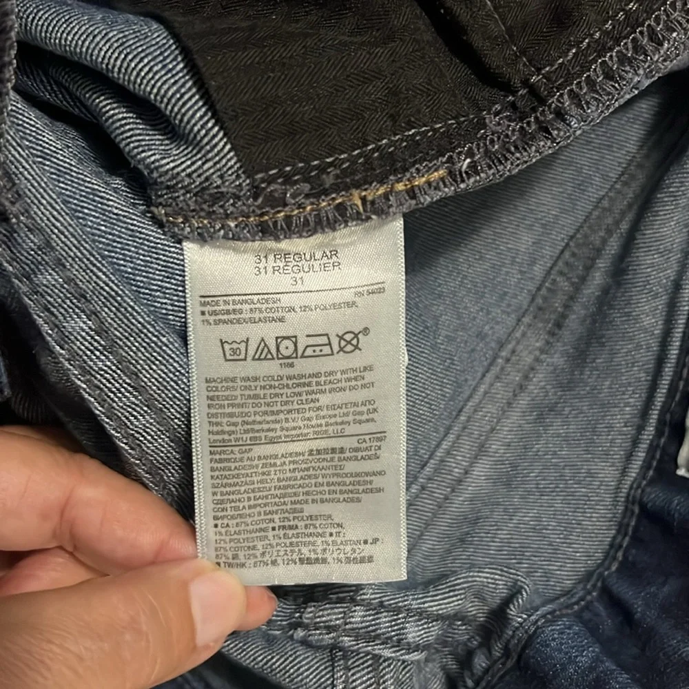 GAP Women's Straight Leg Jeans - Indigo Wash